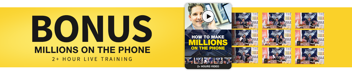 BONUS: Secrets To Closing The Sale